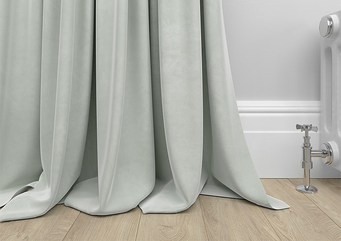 Odessa Velvet, Smoke - Made to Measure Curtains - Image 6